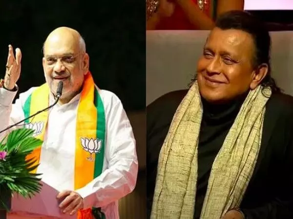 Amit Shah ने दादा साहब फाल्के पुरस्कार मिलने पर मिथुन चक्रवर्ती को बधाई दी