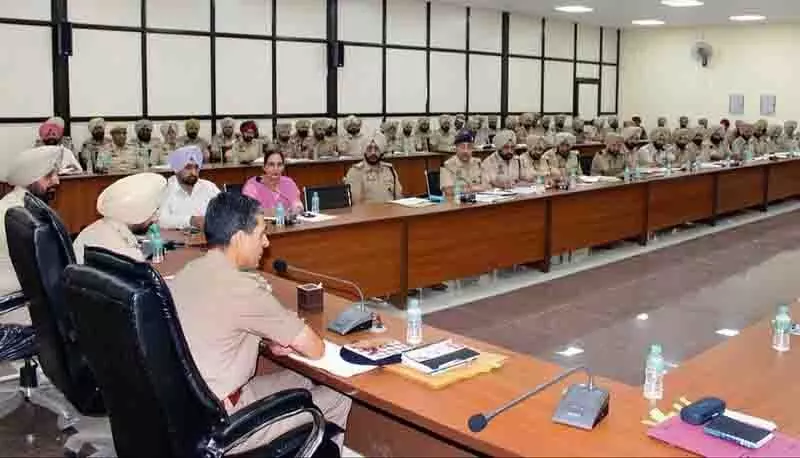 Amritsar: पुलिस 15 अक्टूबर को होने वाले पंचायत चुनाव के लिए तैयार