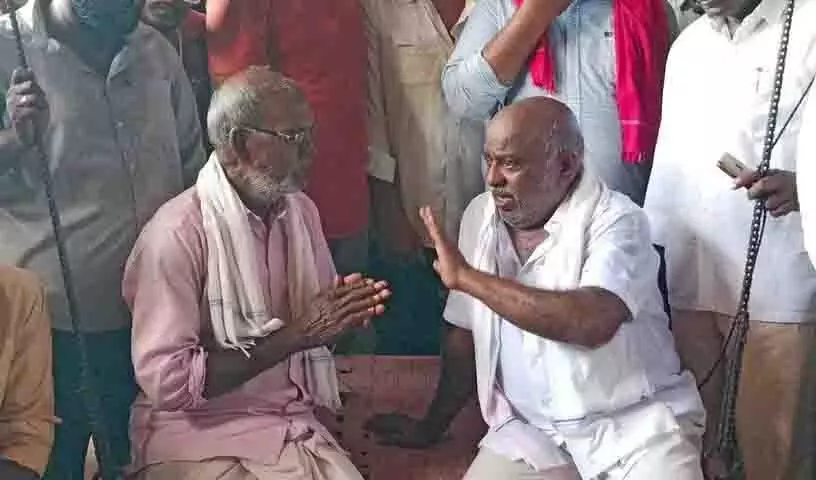 पूर्व मंत्री Jogu Ramanna ने कांग्रेस सरकार पर किया तीखा हमला