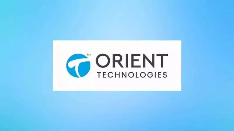 Orient Technologies के शेयर में -1.41% की गिरावट