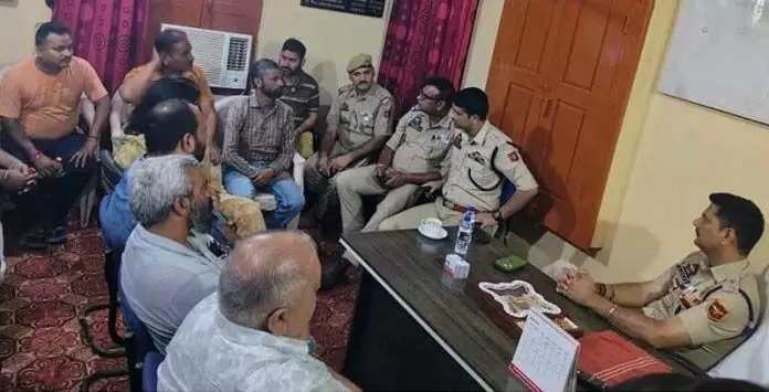 SP साउथ ने नवरात्र से पहले बाग-ए-बाहु में हितधारकों से मुलाकात की