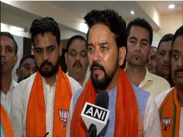 कांग्रेस खर्ची पर्ची सरकार के साथ हरियाणा की जनता को लूटने जा रही है: Anurag Thakur