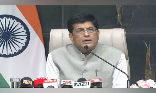 पीयूष गोयल अमेरिका में प्रमुख अमेरिकी और भारतीय सीईओ के साथ बातचीत करेंगे पीयूष गोयल अमेरिका में प्रमुख अमेरिकी और भारतीय सीईओ के साथ बातचीत करेंगे