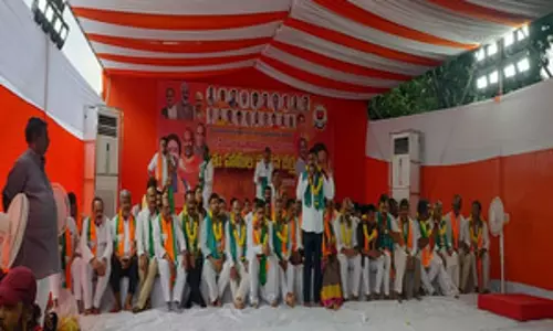 तेलंगाना भाजपा ने किसानों के मुद्दों पर हैदराबाद में 24 घंटे का विरोध प्रदर्शन किया शुरू