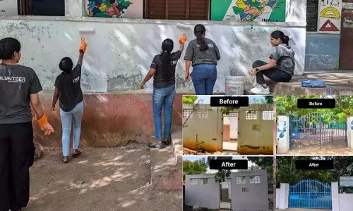 TG: सरकारी स्कूलों को बगीचों में बदलने के लिए तकनीकी विशेषज्ञों का कदम TG: सरकारी स्कूलों को बगीचों में बदलने के लिए तकनीकी विशेषज्ञों का कदम