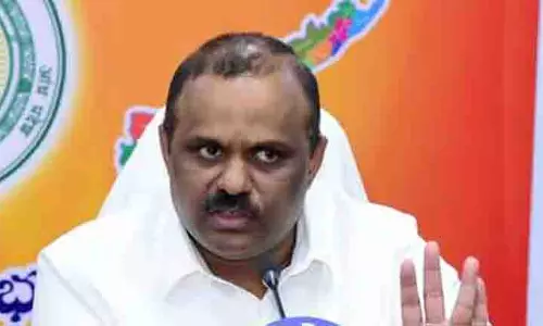 Andhra : वाईएसआरसी प्रमुख जगन मोहन रेड्डी का धर्म क्रूरता है, मंत्री अनगनी सत्यप्रसाद ने कहा Andhra : वाईएसआरसी प्रमुख जगन मोहन रेड्डी का धर्म क्रूरता है, मंत्री अनगनी सत्यप्रसाद ने कहा