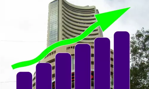 Stock market: शेयर बाजार तेजी के साथ खुला Stock market: शेयर बाजार तेजी के साथ खुला