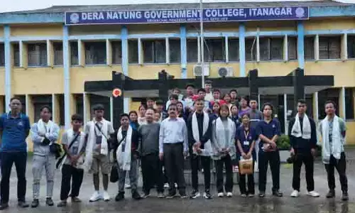 Arunachal : डीएनजीसी से एनईएचयू तक वॉकथॉन