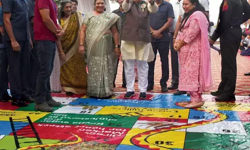 Kataria ने ‘पोषण का मेला’ के समापन पर विशेष वॉकथॉन को हरी झंडी दिखाई