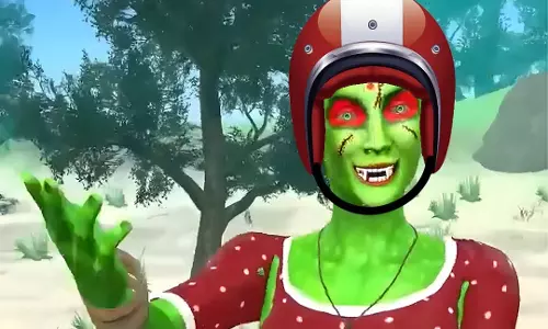 OMG! ये गंजी चुड़ैल कौन है? पुलिस ने शेयर की तस्वीर, जानें क्या समझाया