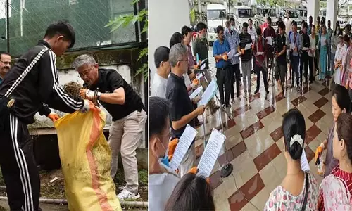 Arunachal : आईपीआर ने स्वच्छ भारत मिशन की 10वीं वर्षगांठ मनाने के लिए