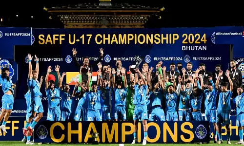मेघालय के मुख्यमंत्री ने भारत की SAFF U17 चैम्पियनशिप जीत में राज्य के फुटबॉल खिलाड़ियों की सराहना