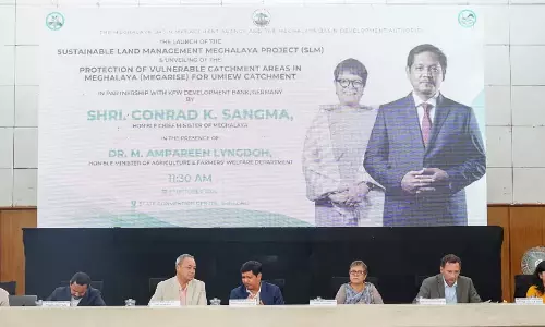 Meghalaya सरकार ने जल सुरक्षा को प्राथमिकता देते हुए 344 करोड़ रुपये की मेगाराइज़ पहल शुरू