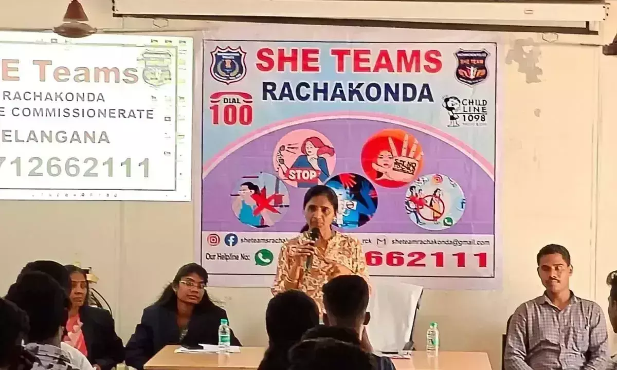 राचकोंडा SHE टीमों ने महिलाओं और लड़कियों की सुरक्षा के लिए प्रयास तेज़ किए