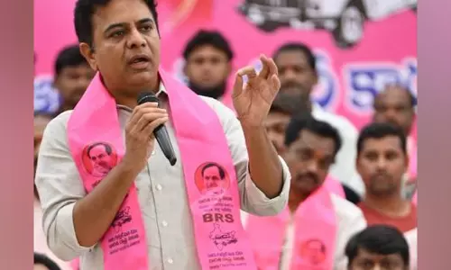 मूसी में लूटो, दिल्ली में बांटो कांग्रेस का नया नारा है: BRS प्रमुख KTR ने CM रेवंत पर निशाना साधा