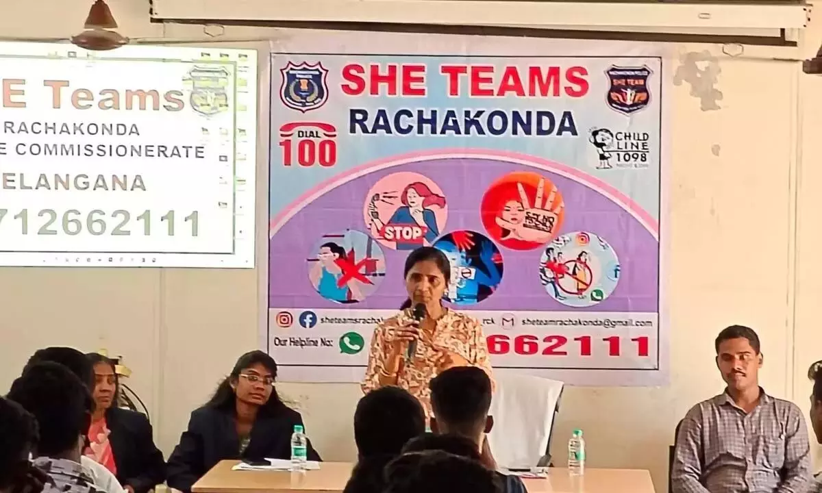 Telangana: राचकोंडा SHE टीम ने महिलाओं और लड़कियों की सुरक्षा के लिए प्रयास तेज किए