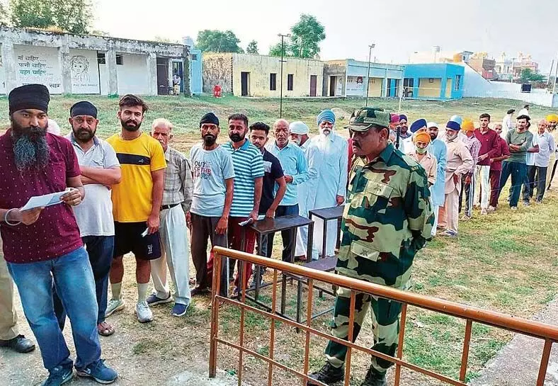 Jammu संभाग में अंतर्राष्ट्रीय सीमा से लगे इलाकों में शांति के लिए मतदान