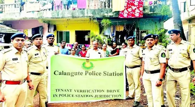 Calangute पुलिस ने विशेष किरायेदार सत्यापन शिविर आयोजित किया