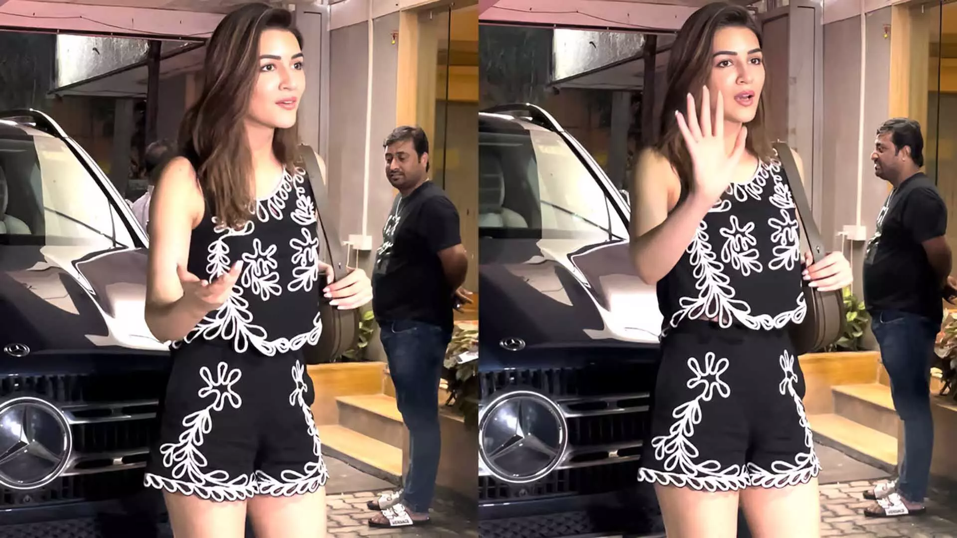 Kriti Sanon ने पपराज़ी से फ़ोटो खींचते समय आवाज़ कम रखने को कहा, वीडियो...