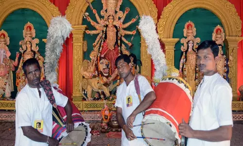 पर्यावरण अनुकूल दुर्गा पूजा पर रचनात्मकता के लिए पुरस्कार