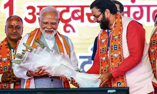 Haryana : कांग्रेस झूठे सपने बेच रही है, पार्टी आरक्षण और गरीबों के खिलाफ