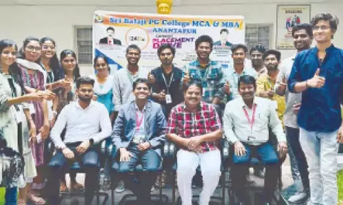 Anantapur: कैंपस भर्ती में 15 छात्रों का चयन