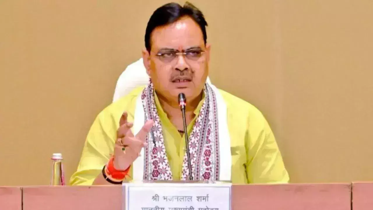 Jaipur: मुख्यमंत्री भजनलाल शर्मा की नवरात्रि स्थापना पर शुभकामनाएं Jaipur: मुख्यमंत्री भजनलाल शर्मा की नवरात्रि स्थापना पर शुभकामनाएं