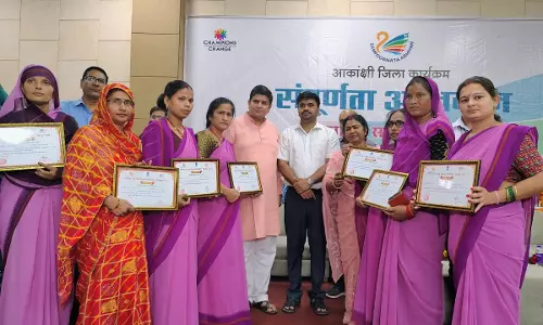 Dholpur: पोषण माह और आशान्वित जिला एवं ब्लॉक कार्यक्रम के तहत संपूर्णता अभियान