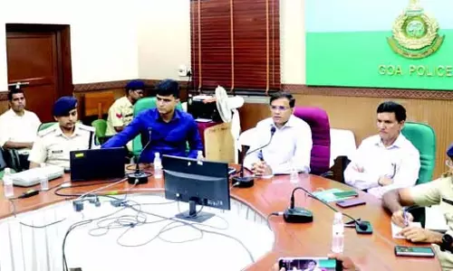 Goa पुलिस ने प्रोजेक्ट नेत्र के साथ यूट्यूब और व्हाट्सएप चैनल लॉन्च किए Goa पुलिस ने प्रोजेक्ट नेत्र के साथ यूट्यूब और व्हाट्सएप चैनल लॉन्च किए