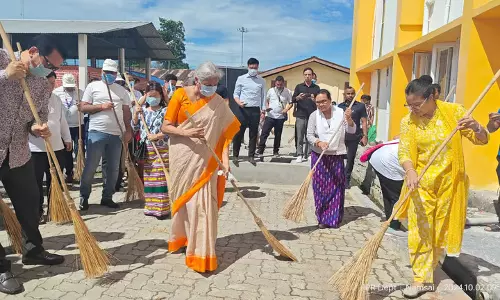 Arunachal : निर्मला सीतारमण ने स्वच्छता ही सेवा कार्यक्रम में भाग लिया