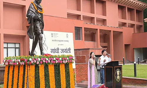 Kathmandu में भारतीय दूतावास ने 155वीं गांधी जयंती मनाई