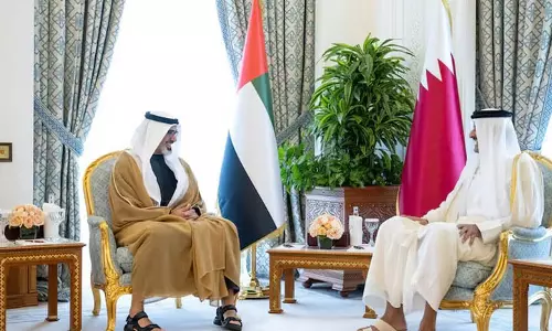 Crown Prince: कतर के साथ रणनीतिक क्षेत्रों में सहयोग बढ़ाने पर सहमति Crown Prince: कतर के साथ रणनीतिक क्षेत्रों में सहयोग बढ़ाने पर सहमति