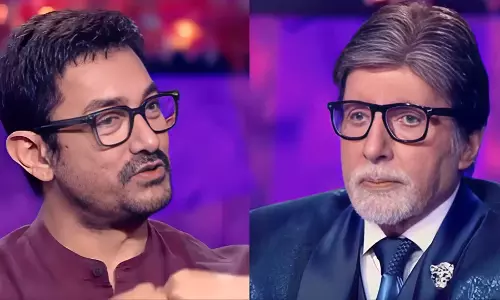 KBC 16 में आमिर खान के सवाल ने अमिताभ बच्चन को चौकाया