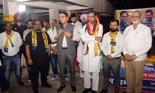 Aman Arora ने कहा, भारी भीड़ आप की जीत का संकेत