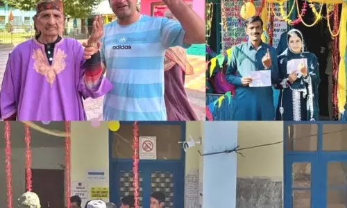 Jammu and Kashmir में तीसरे चरण के मतदान में मतदाताओं का उत्साह बढ़ा