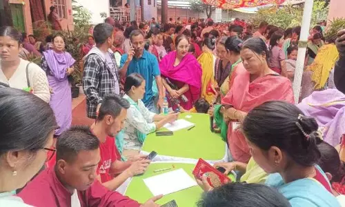 मणिपुर: 10,000 लोगों ने BJP के प्राथमिक सदस्य के रूप में नामांकन कराया