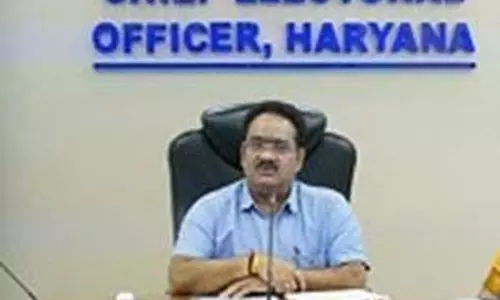 Haryana CEO: मतदाताओं को प्रभावित करने की कोशिश करने पर कड़ी कार्रवाई होगी