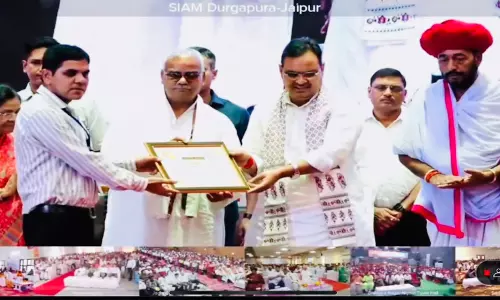 Sri Ganganagar: स्वच्छ भारत मिशन में सराहनीय कार्य पर गंगानगर जिला परिषद राज्य स्तरीय पर सम्मानित Sri Ganganagar: स्वच्छ भारत मिशन में सराहनीय कार्य पर गंगानगर जिला परिषद राज्य स्तरीय पर सम्मानित