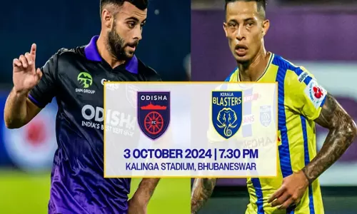 ISL 2024-25: ओडिशा एफसी ने केरला ब्लास्टर्स एफसी का स्वागत किया