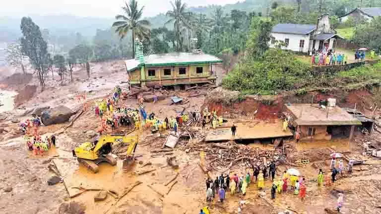 Kerala : वायनाड भूस्खलन पीड़ितों ने शुरू किया विरोध प्रदर्शन