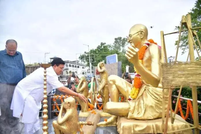 Assam: राज्य भर में गांधी जयंती मनाई गई