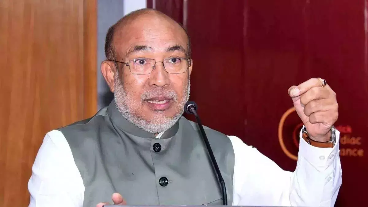 Manipur CM: संकट के समाधान के लिए राजनीतिक वार्ता की वकालत की