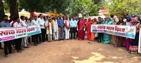 चांग देवी मंदिर में विधायक ने किया स्वच्छता श्रमदान