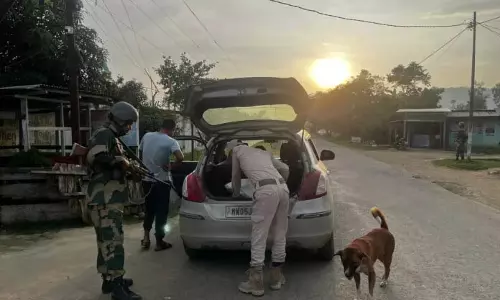 मणिपुर: JAC द्वारा आहूत बंद के बाद इम्फाल घाटी में जनजीवन प्रभावित मणिपुर: JAC द्वारा आहूत बंद के बाद इम्फाल घाटी में जनजीवन प्रभावित