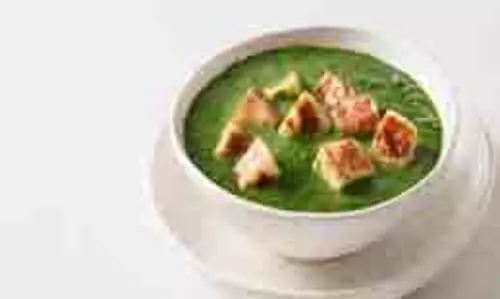 Palak Paneer Recipe: इन सामग्रियों को डालकर बनाएं   रेस्टोरेंट जैसा पालक पनीर