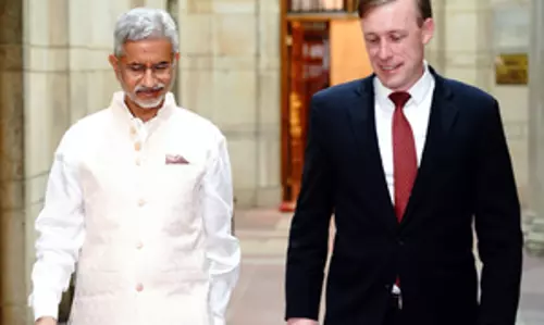 Jaishankar ने अमेरिकी एनएसए सुलिवन के साथ उत्पादक वार्ता की