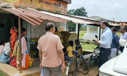 जल जीवन मिशन के संचालक डॉ. सर्वेश्वर नरेन्द्र भुरे ने किया कार्यों का निरीक्षण