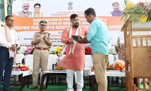 Tripura एमबीबी हवाई अड्डे पर ओला और उबर सेवाएं शुरू करने की योजना बना रहा Tripura एमबीबी हवाई अड्डे पर ओला और उबर सेवाएं शुरू करने की योजना बना रहा