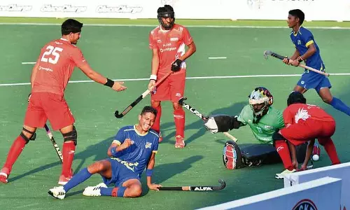 सब-जूनियर हॉकी फाइनल में हरियाणा का सामना UP से