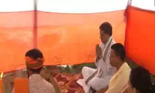 Tripura CM माणिक साहा ने एकता मॉल भूमि पूजन में भाग लिया